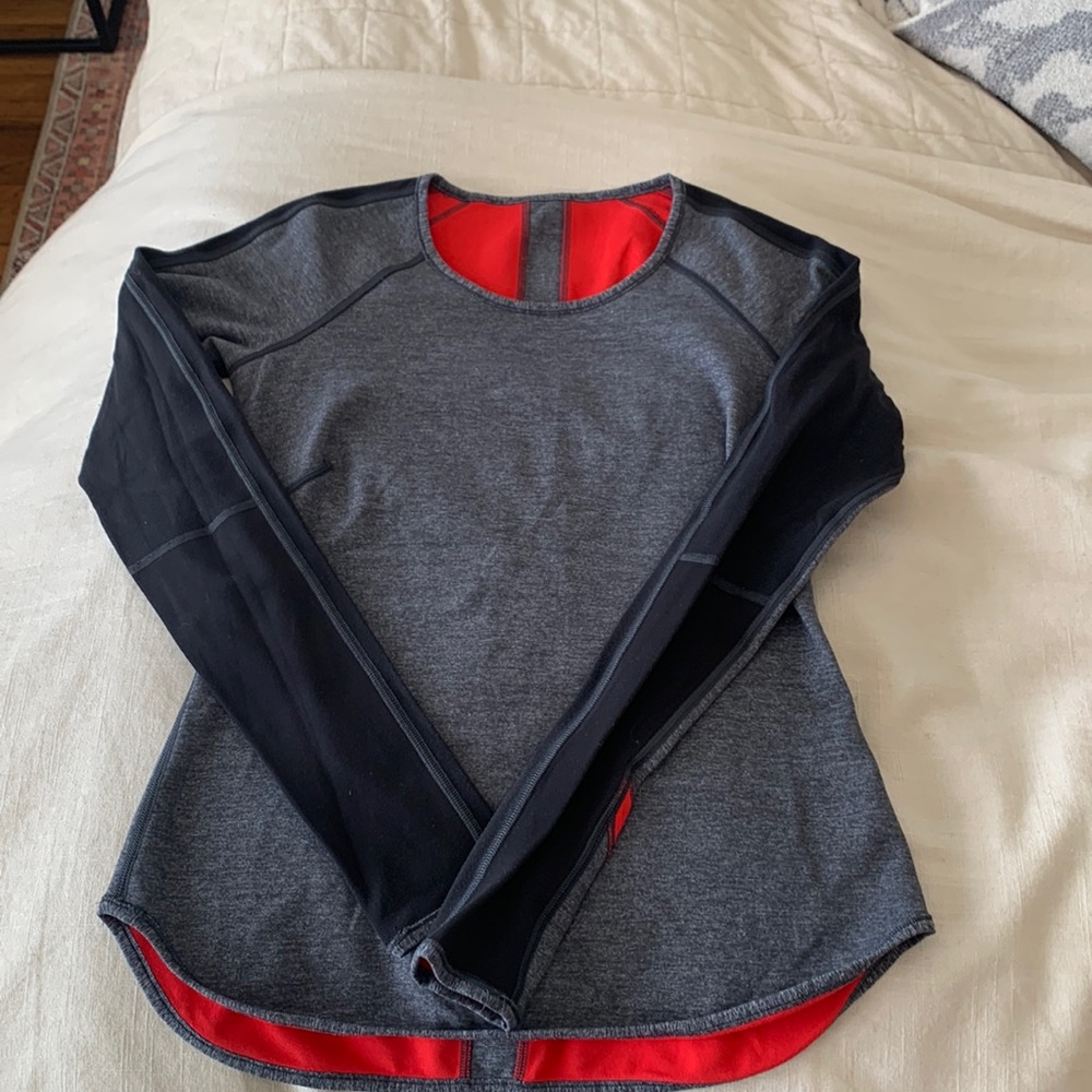 Lululemon reversible fleece top
